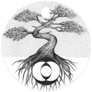 Juniper Medicine Alchemical Acupuncture juniper tree logo.